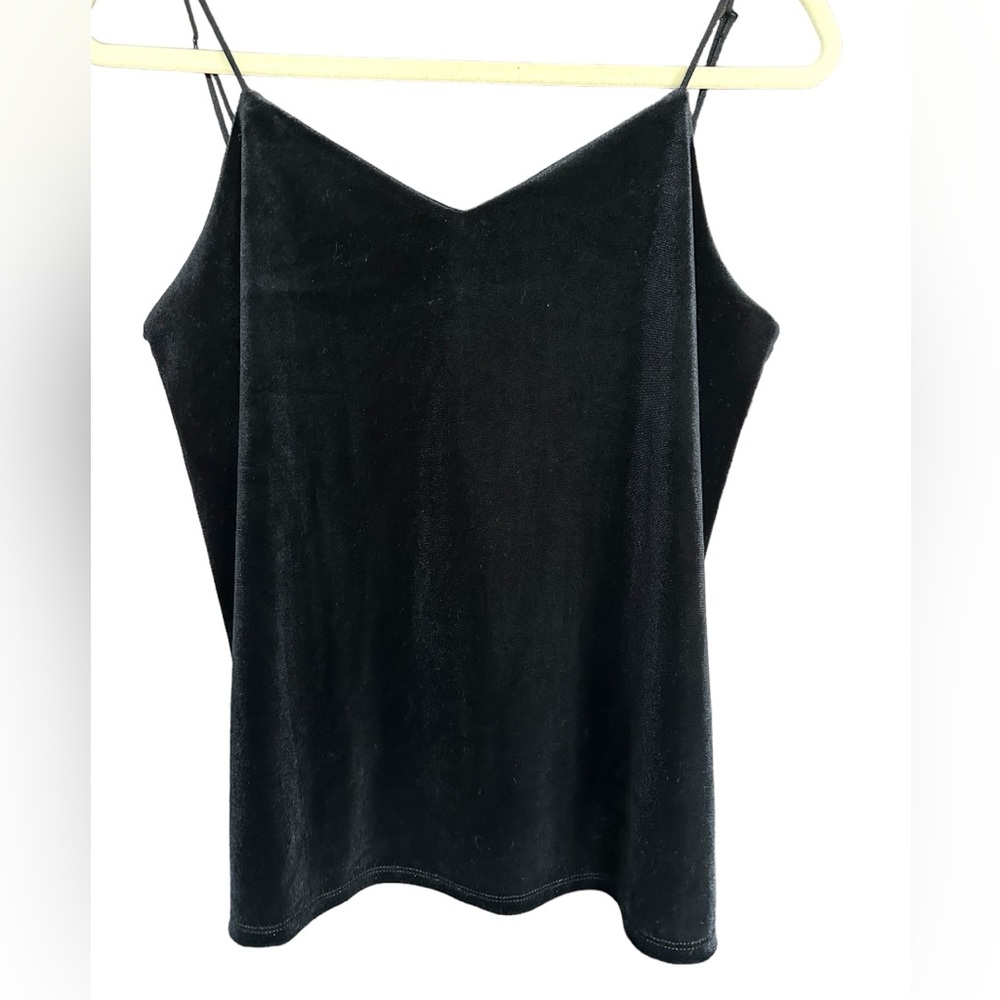 NWOT A New Day Adjustable  Black Cami, Size Small